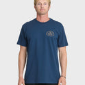 Garage Days Classic Short Sleeve Knit T-Shirt - Dark Denim