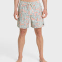 Waterman Mix Pack 17" Swim Trunks - Moonbeam