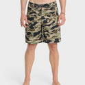 Saltwater St Print Boardshorts - Grape Leaf