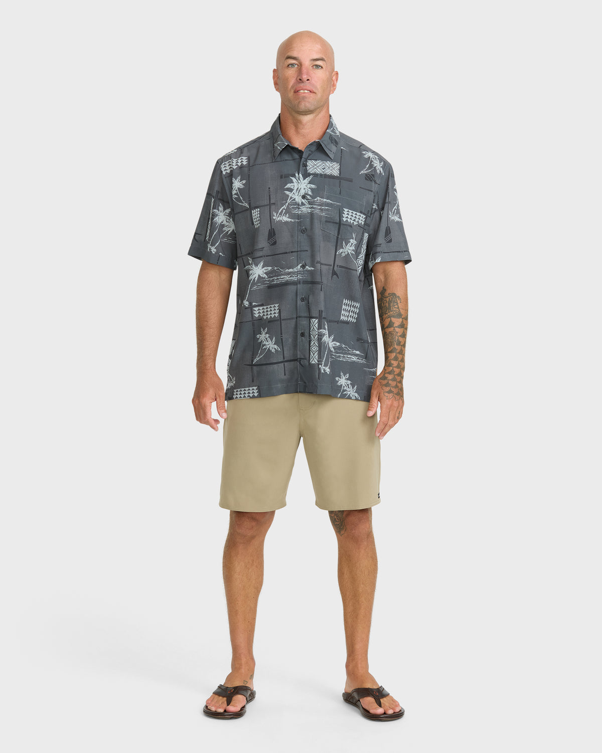 Waterman-Island-Time-Short-Sleeve-Woven-Shirt-Phantom-3