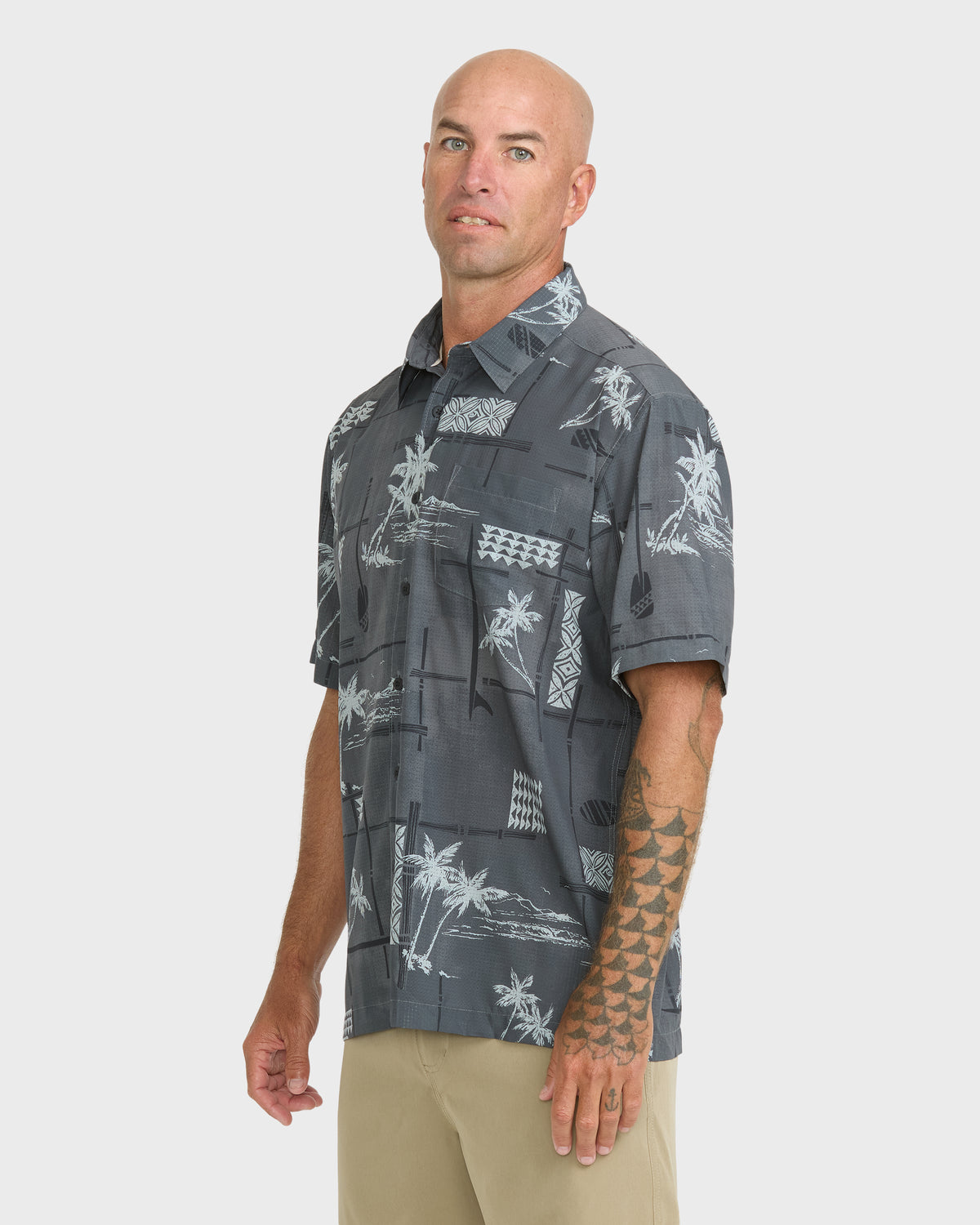 Waterman-Island-Time-Short-Sleeve-Woven-Shirt-Phantom-4