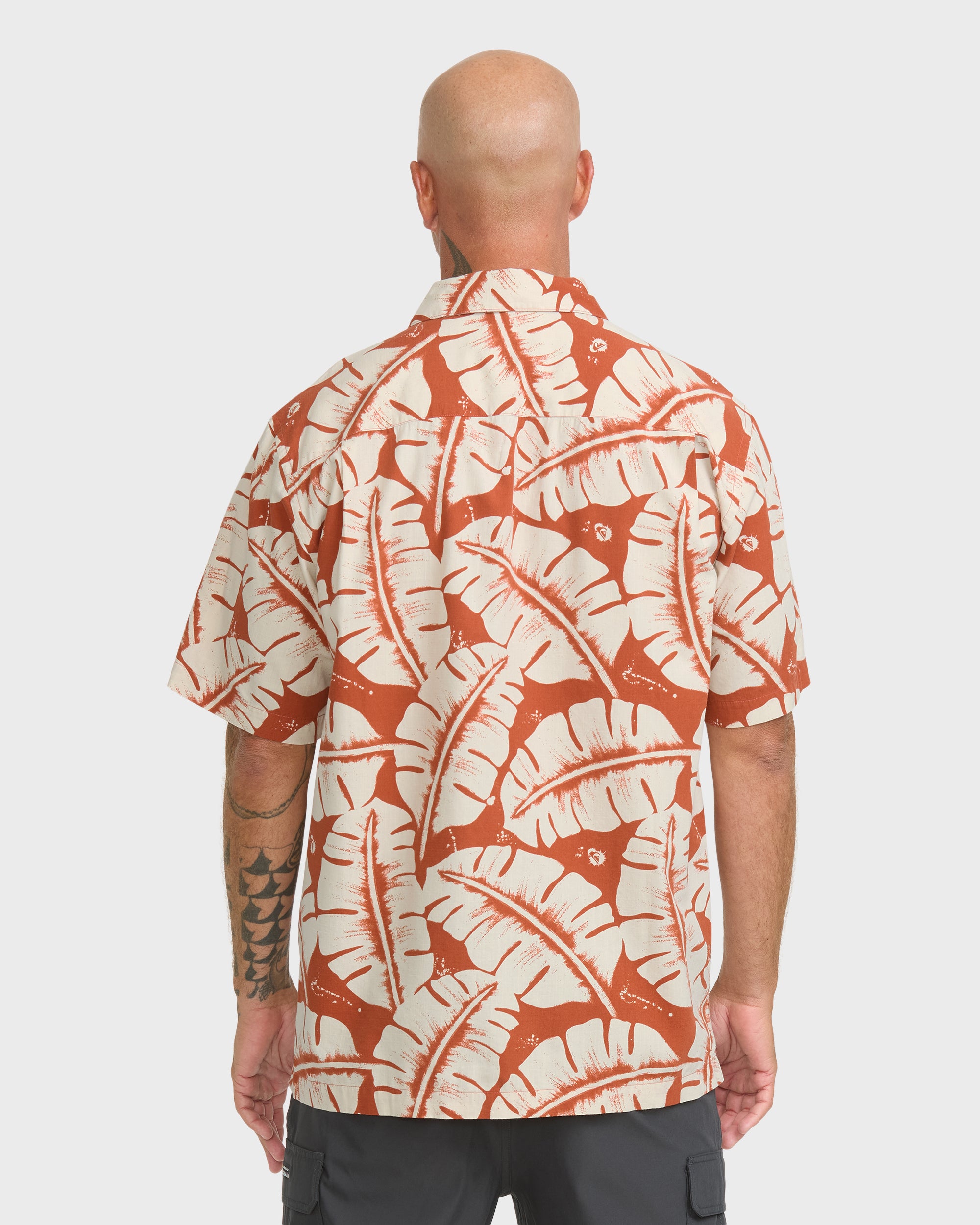 Waterman Fronds Short Sleeve Woven Shirt - Picante – Quiksilver