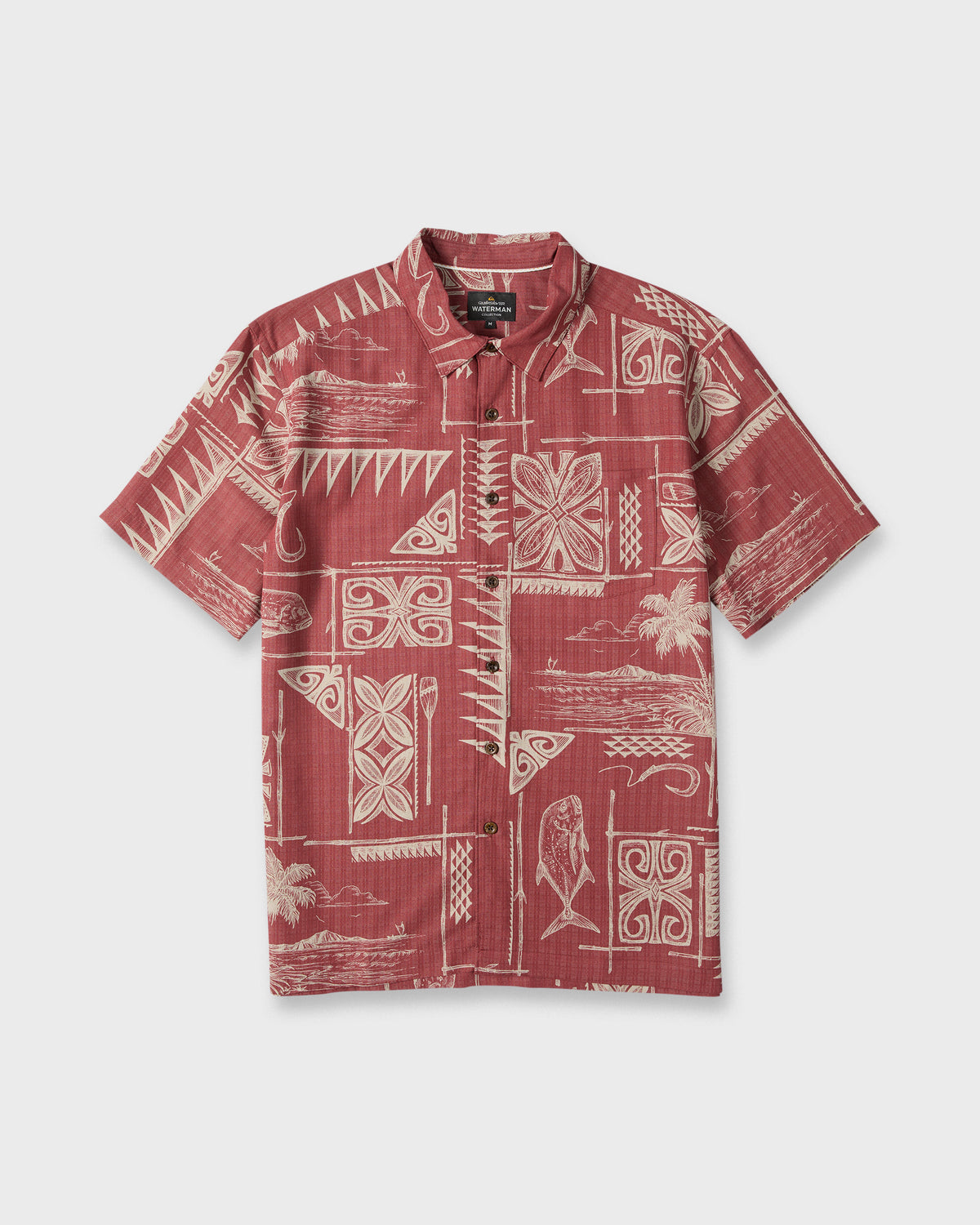 Waterman-Ohana-Bay-Short-Sleeve-Woven-Shirt-Marsala-6