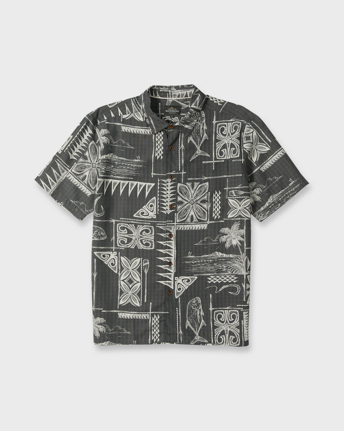 Waterman-Ohana-Bay-Short-Sleeve-Woven-Shirt-Phantom-6