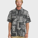 Waterman Ohana Bay Short Sleeve Woven Shirt - Phantom