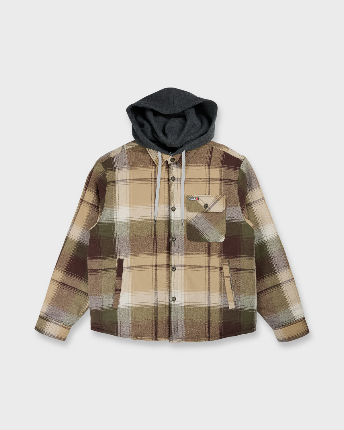 Mantra-Hooded-Long-Sleeve-Flannel-Shirt-Kelp-8