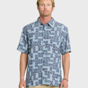 Waterman Boca Short Sleeve Woven Shirt - Blue Nights