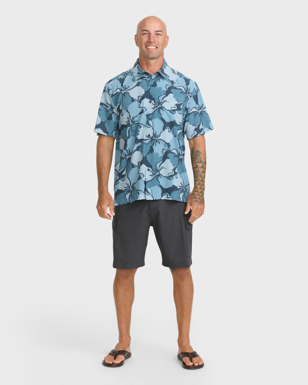 Waterman-Mix-Performance-Pack-Short-Sleeve-Woven-Shirt-Blue-Nights-3