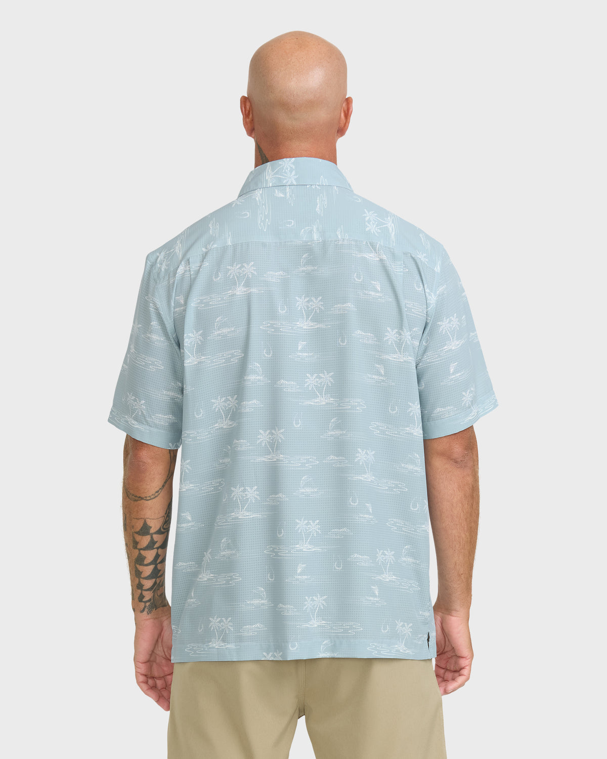 Waterman-Mix-Performance-Pack-Short-Sleeve-Woven-Shirt-Dusty-Blue-2