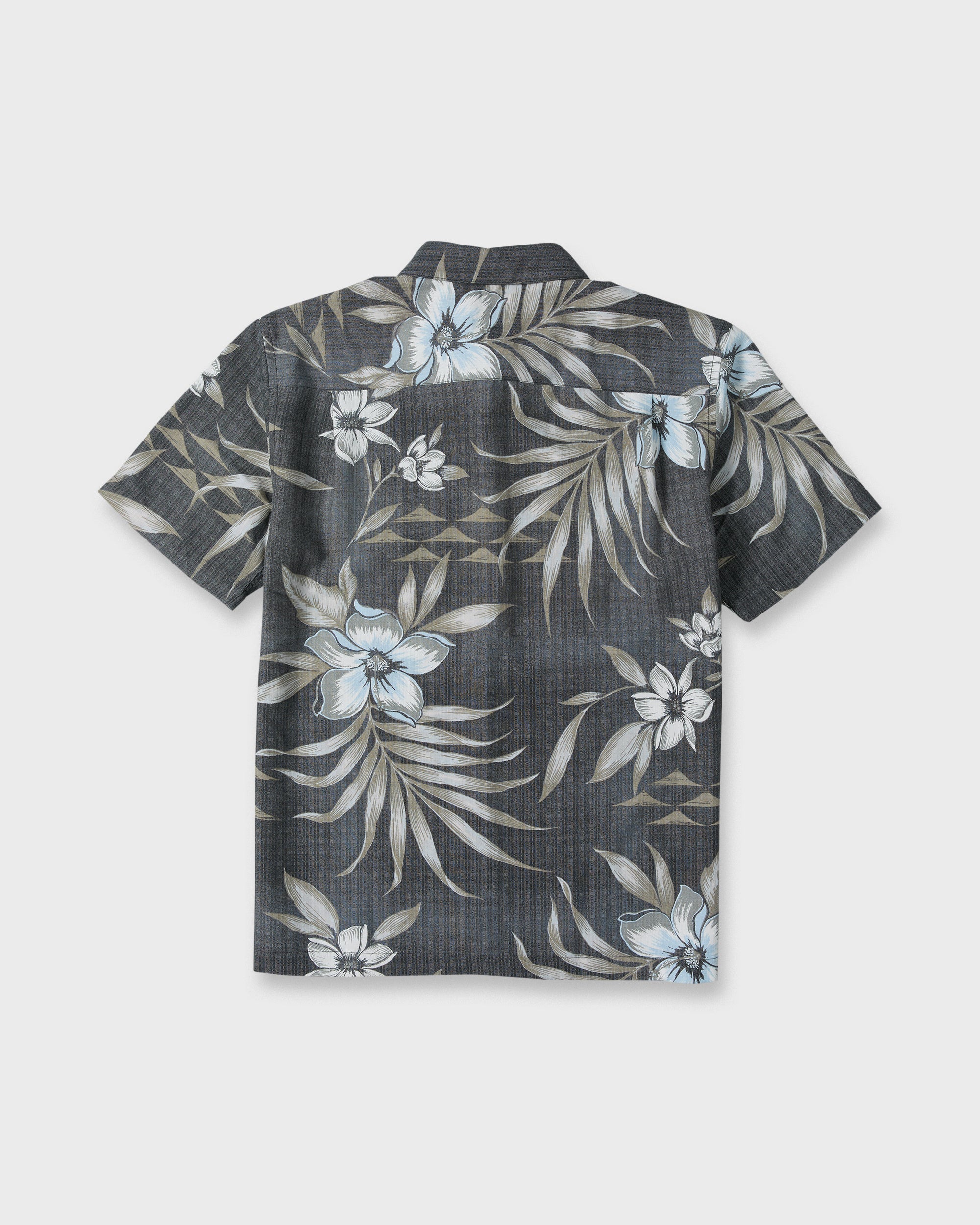 Waterman Palapa Floral Short Sleeve Woven Shirt - Phantom – Quiksilver