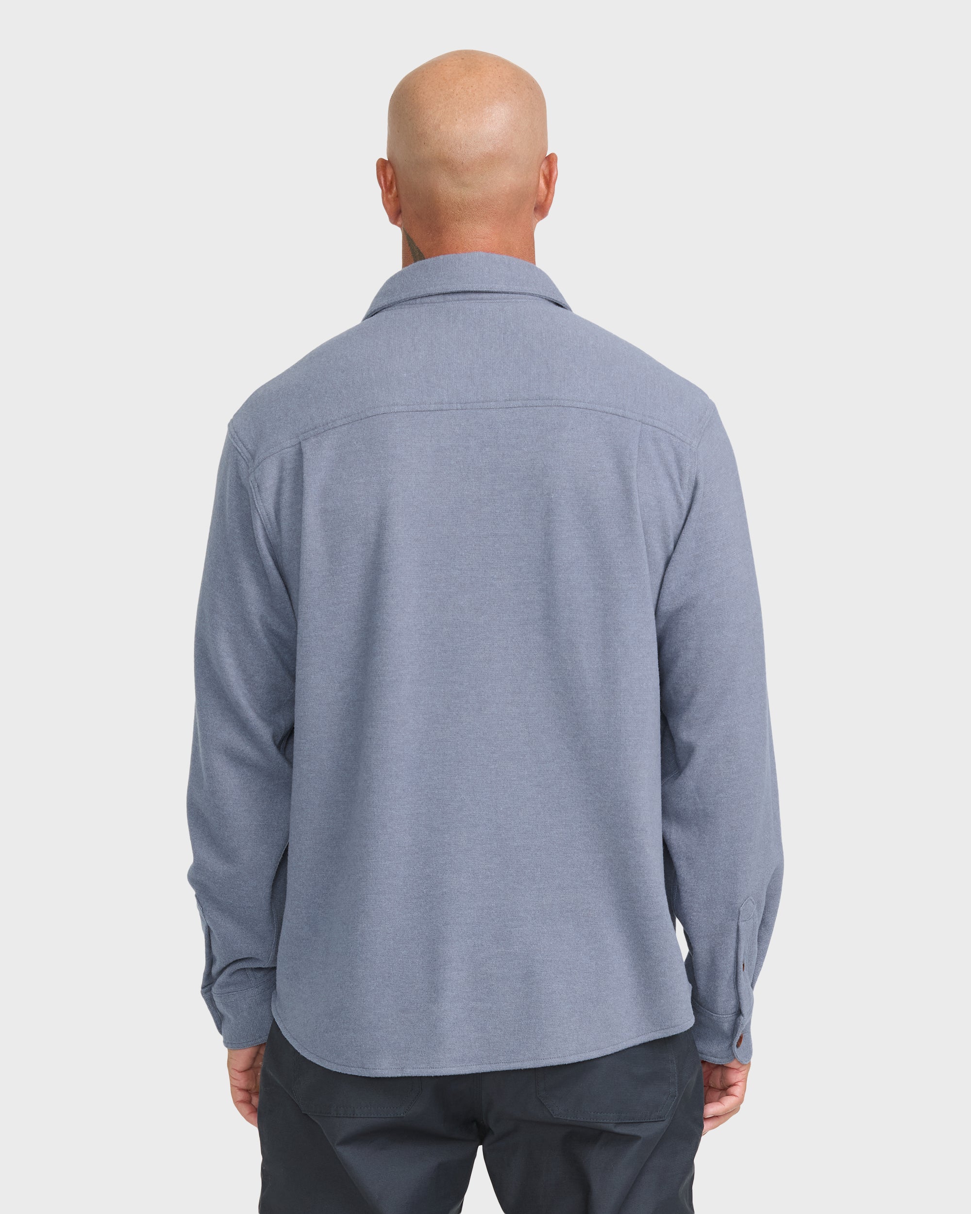 Waterman Harvest Long Sleeve Flannel Shirt - Blue Indigo – Quiksilver