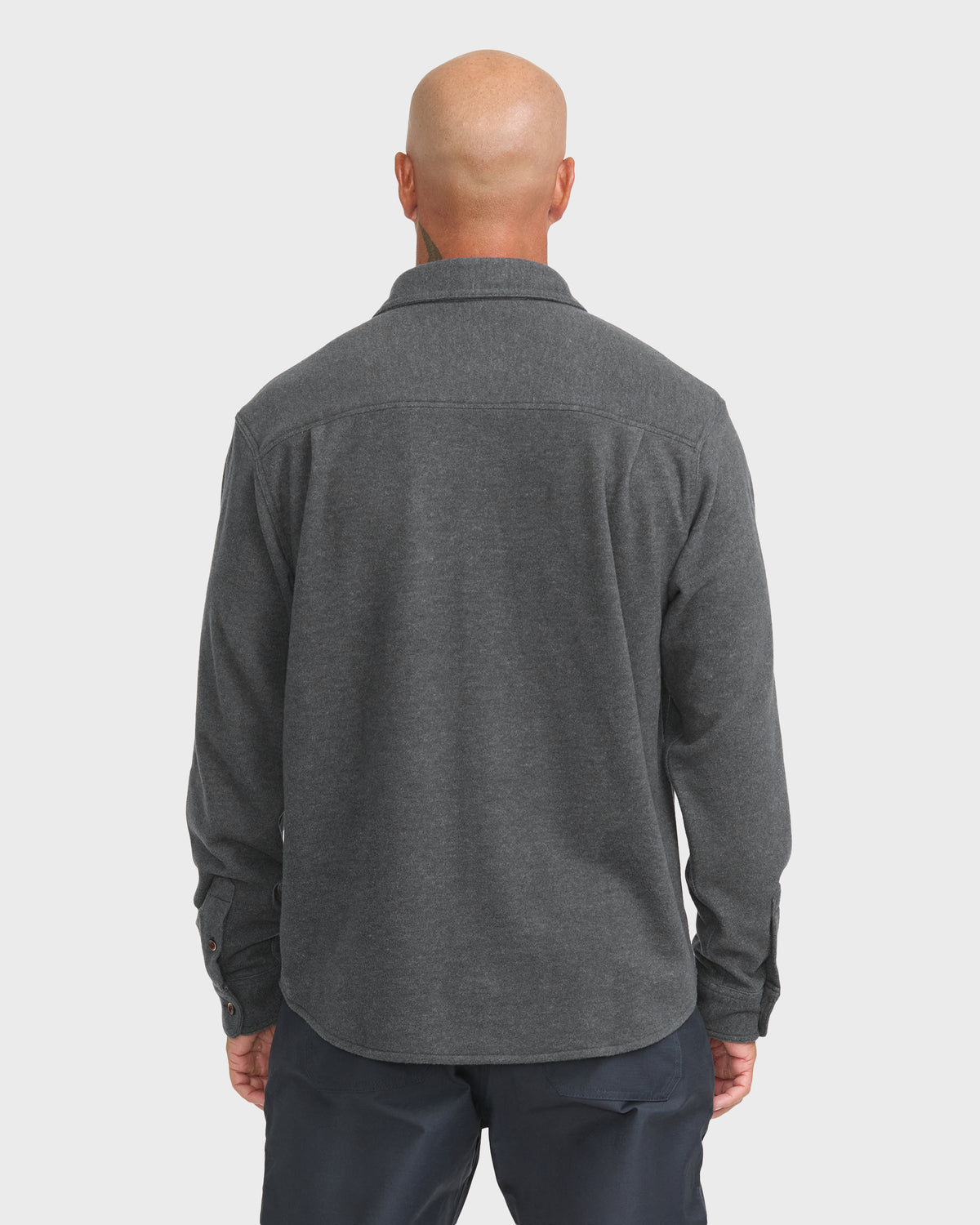 Waterman-Harvest-Long-Sleeve-Flannel-Shirt-Phantom-2