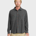 Waterman Harvest Long Sleeve Flannel Shirt - Phantom