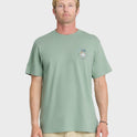 California Pelican Island Classic Short Sleeve Knit T-Shirt - Iceberg Green