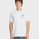 California Pelican Island Classic Short Sleeve Knit T-Shirt - White
