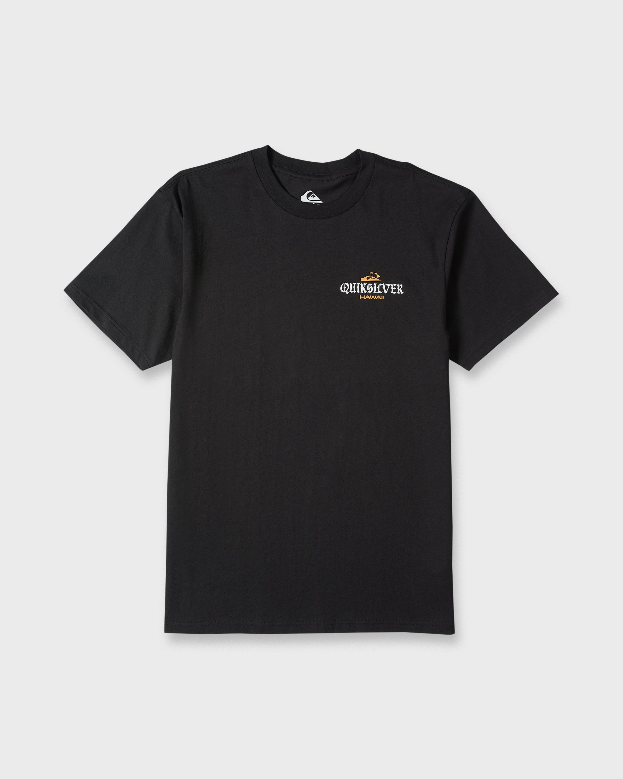Hawaii Barb Wire Classic Short Sleeve Cotton T-Shirt - Black