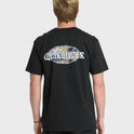 Hawaii Barb Wire Classic Short Sleeve Cotton T-Shirt - Black