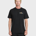 Hawaii Barb Wire Classic Short Sleeve Cotton T-Shirt - Black