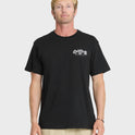Hawaii Old English Classic Short Sleeve Knit T-Shirt - Black