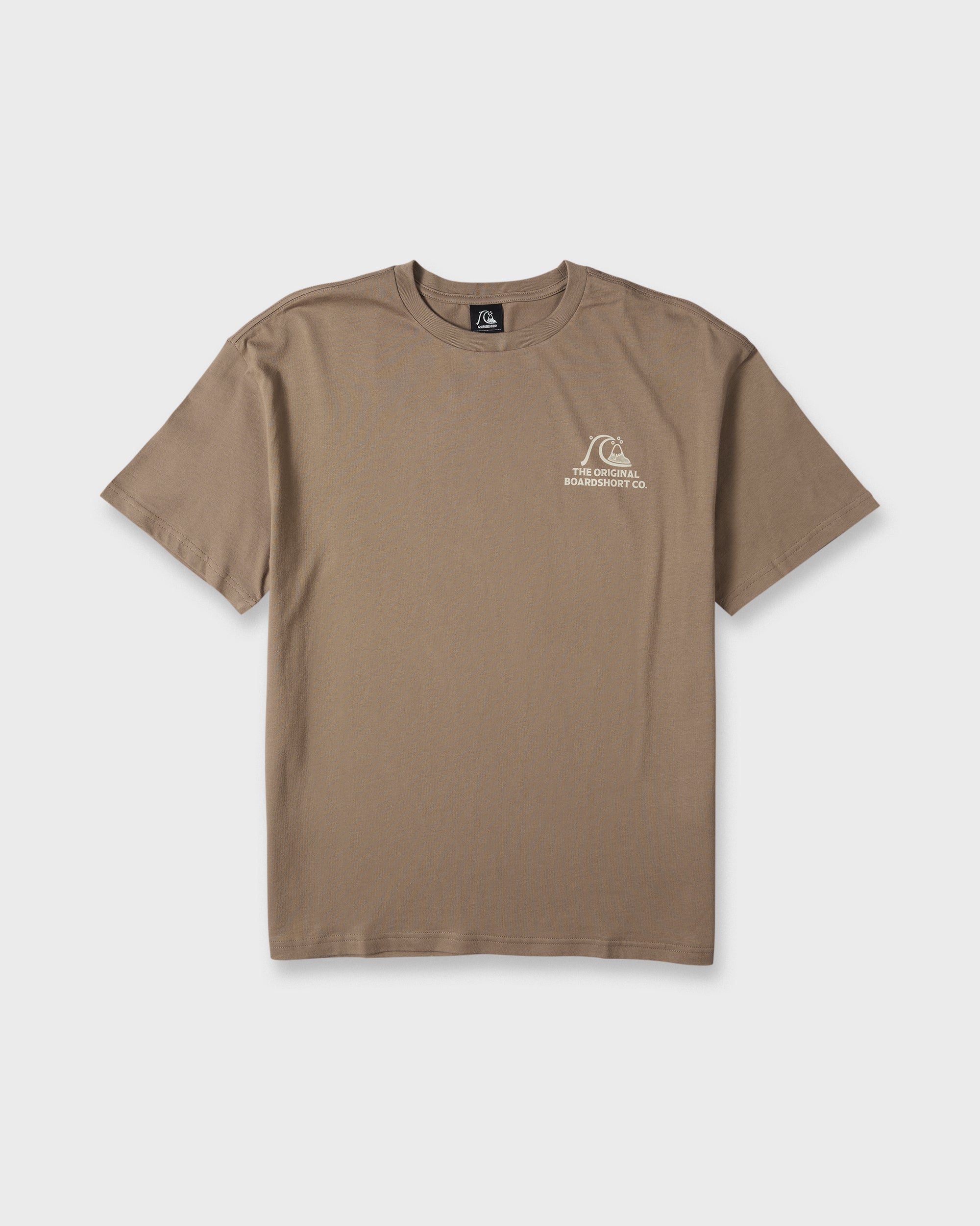 OG Surf Company ORG Short Sleeve Cotton T-Shirt - Pine Bark