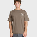 OG Surf Company ORG Short Sleeve Cotton T-Shirt - Pine Bark