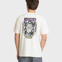 Unlocked Pigment Dye Short Sleeve Knit T-Shirt - Silver Birch