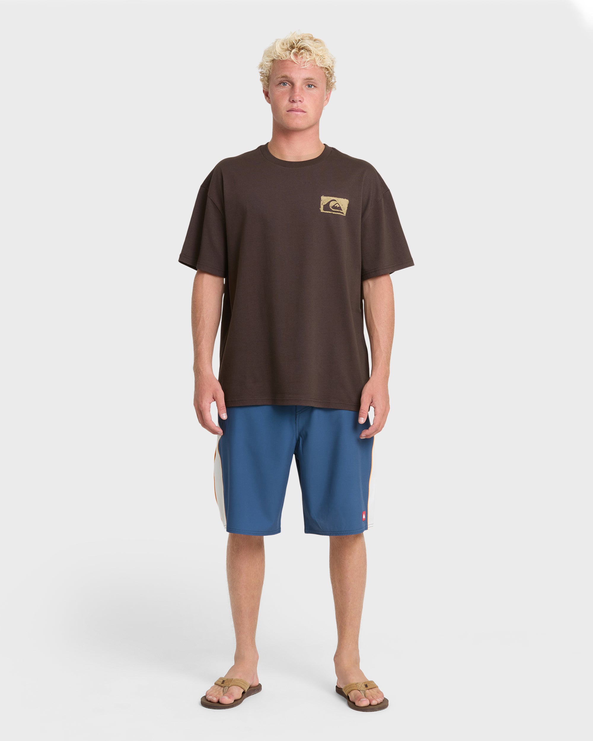 キショル Young Guns Impaired Embellishment Short Sleeve Cotton T-Shirt