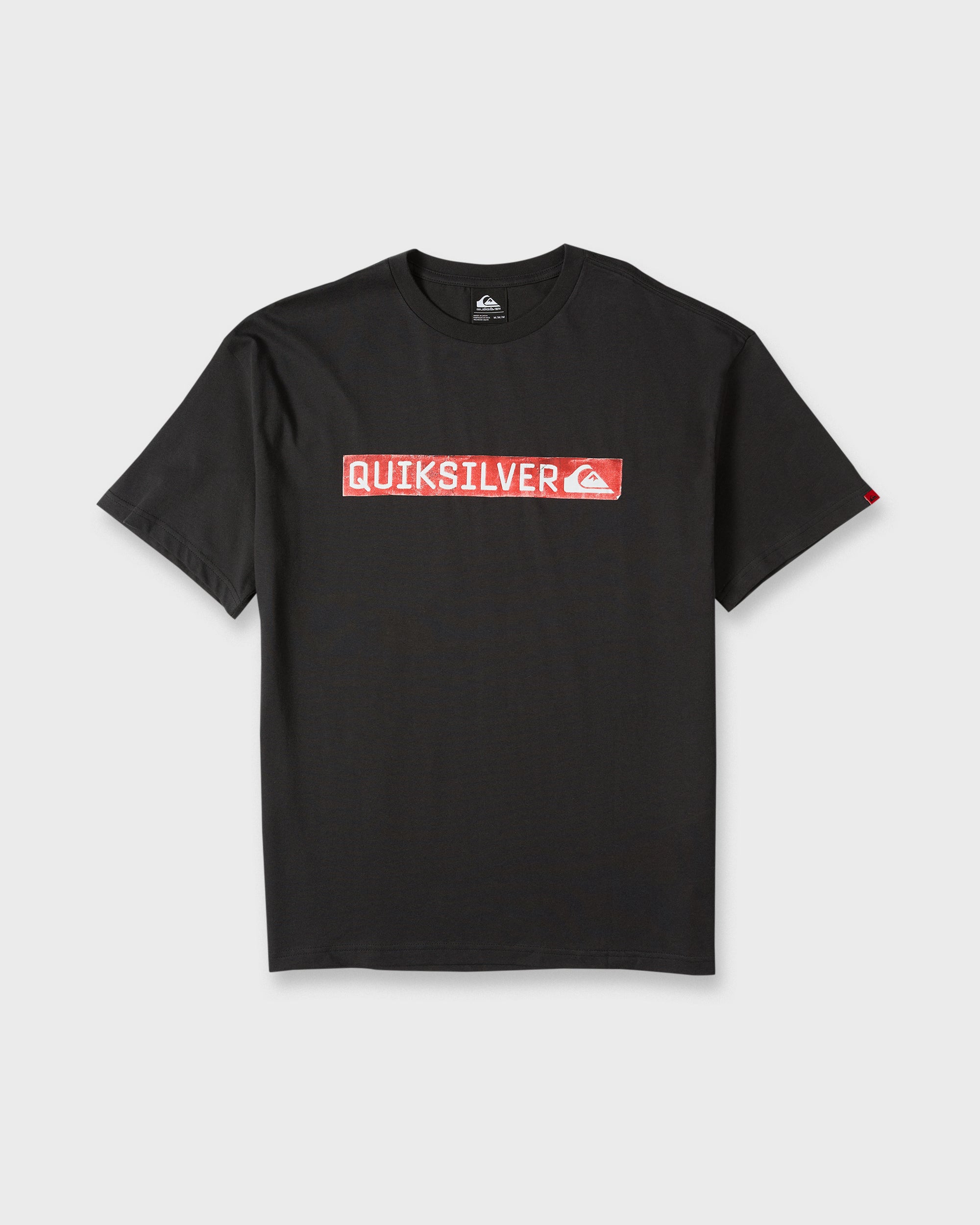 Young Guns Clicker Red Box Short Sleeve Knit T-Shirt - Black