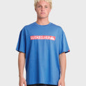 Young Guns Clicker Red Box Short Sleeve Knit T-Shirt - Palace Blue
