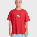 Young Guns Echo Short Sleeve Knit T-Shirt - Salsa