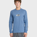 Clutch Long Sleeve Knit T-Shirt - Quiet Harbor Heather