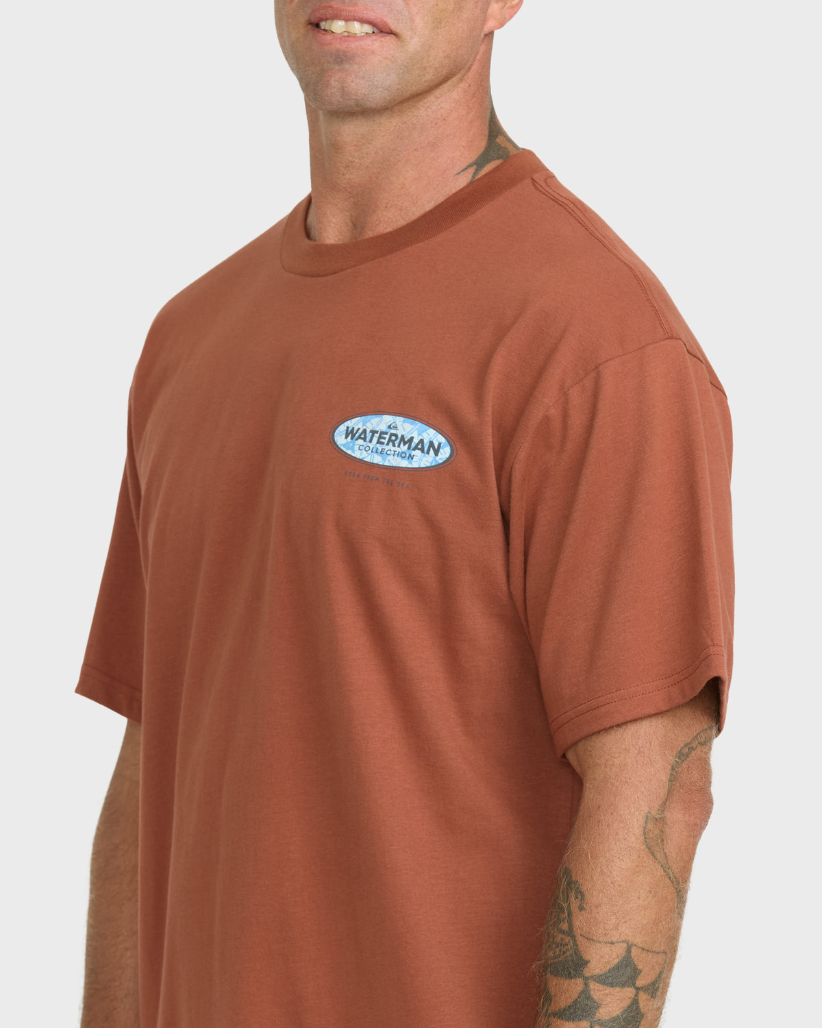 Waterman-Inter-Fill-Classic-Short-Sleeve-Knit-T-Shirt-Picante-5