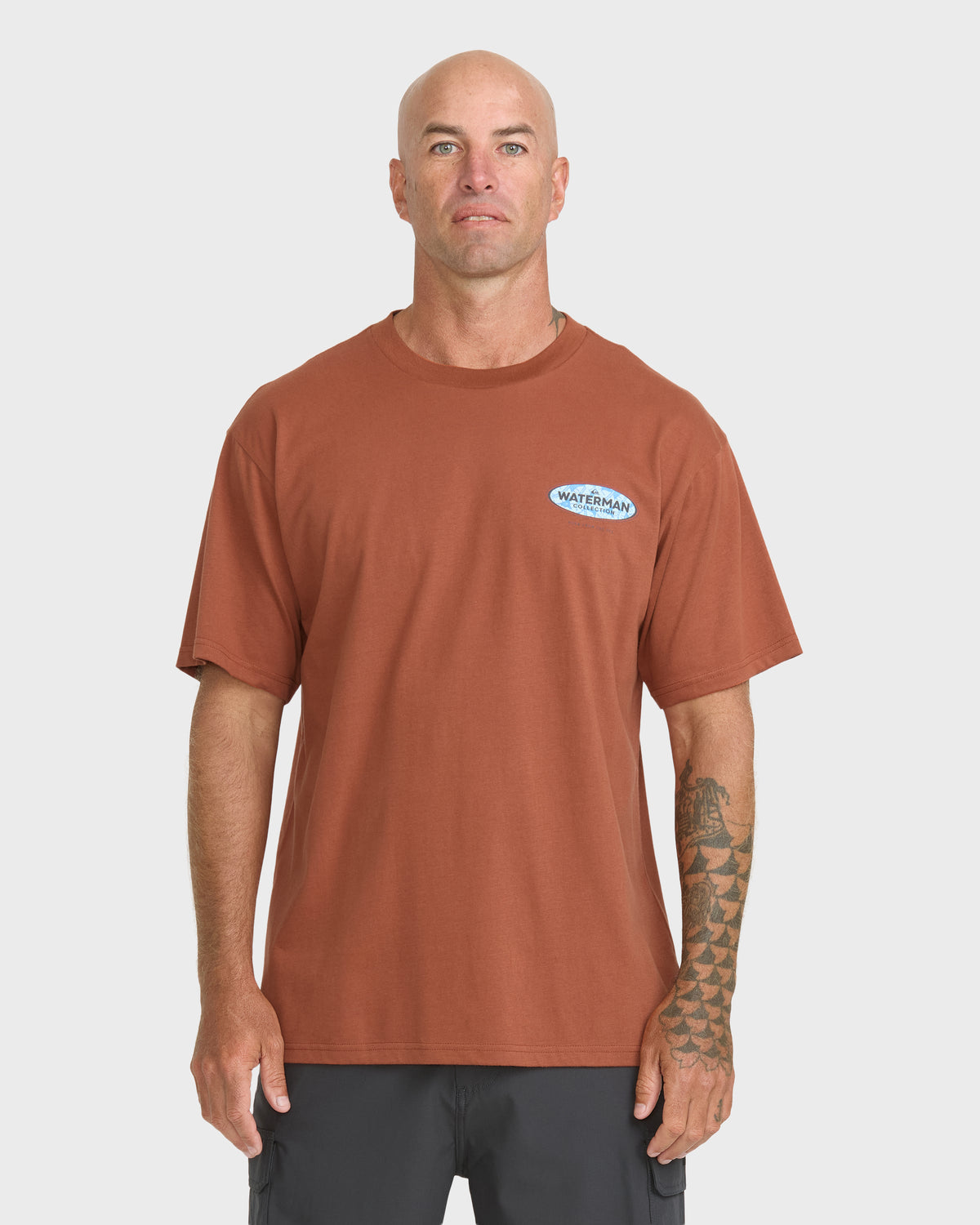 Waterman-Inter-Fill-Classic-Short-Sleeve-Knit-T-Shirt-Picante-1