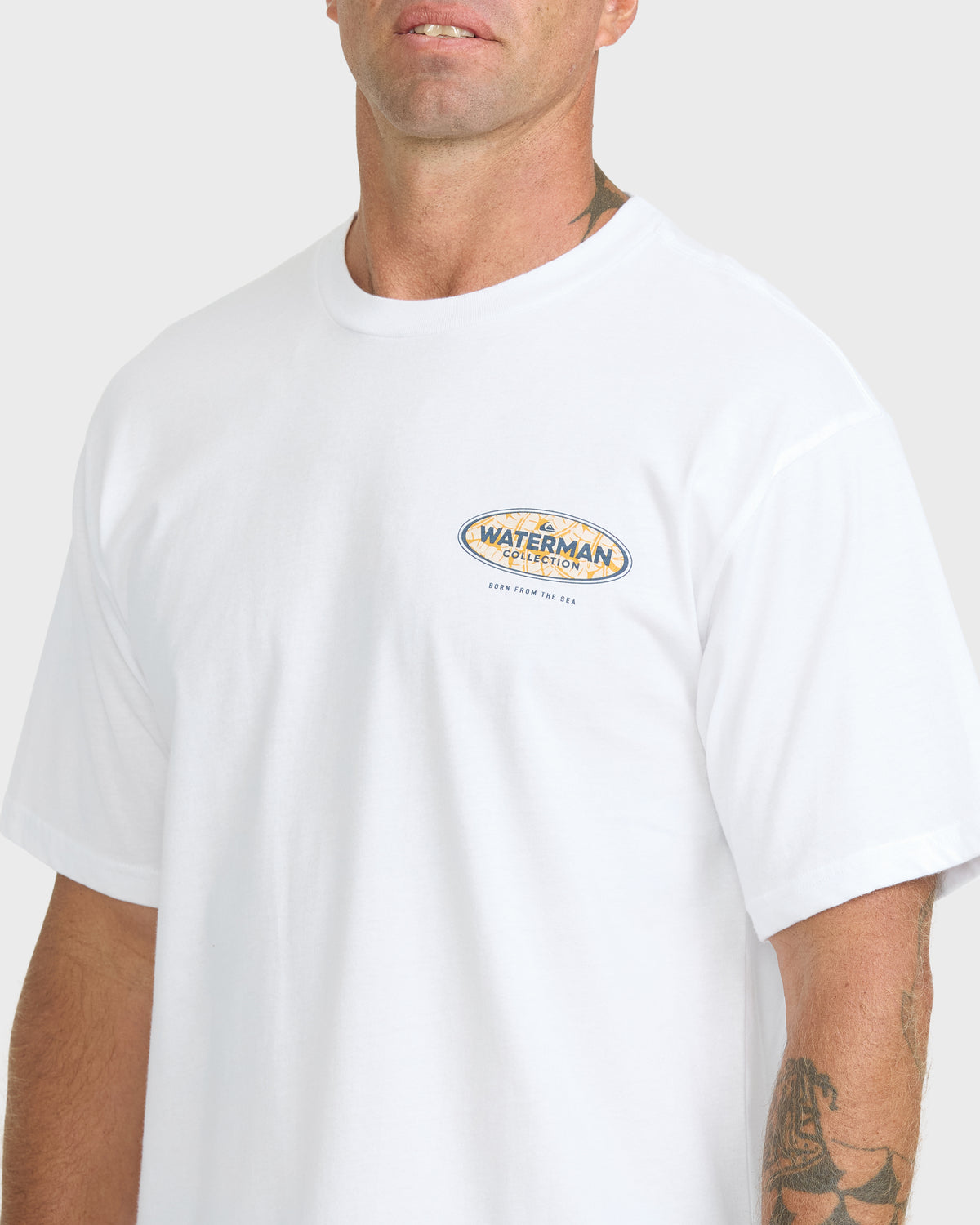Waterman-Inter-Fill-Classic-Short-Sleeve-Knit-T-Shirt-White-5