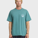 Waterman Worries Out Short Sleeve Cotton T-Shirt - North Atlantic