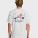 Waterman Seabound Short Sleeve Cotton T-Shirt - White