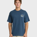 Waterman Rooster Classic Short Sleeve Knit T-Shirt - Dark Denim