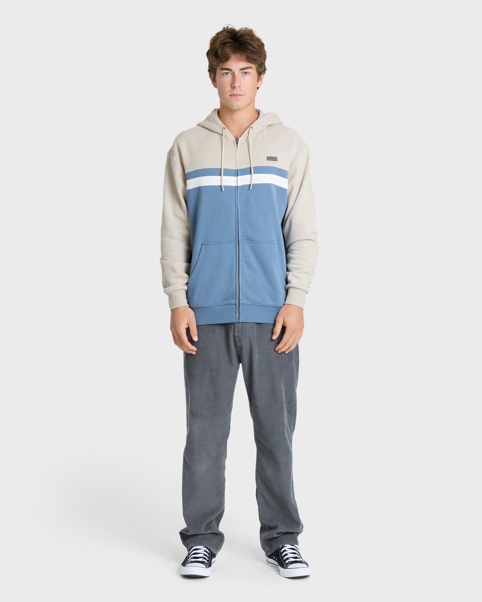 Surf Zip-Up Hoodie - Peyote – Quiksilver