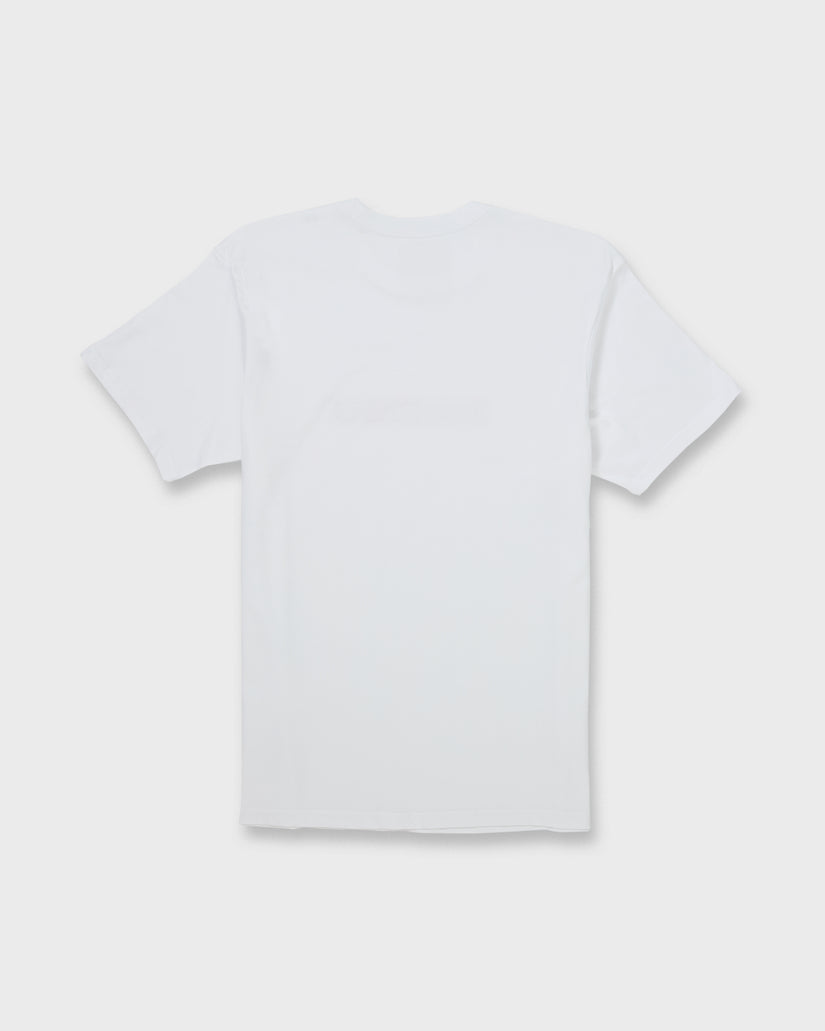 Young Guns Impaired Surf Short Sleeve T-Shirt - White