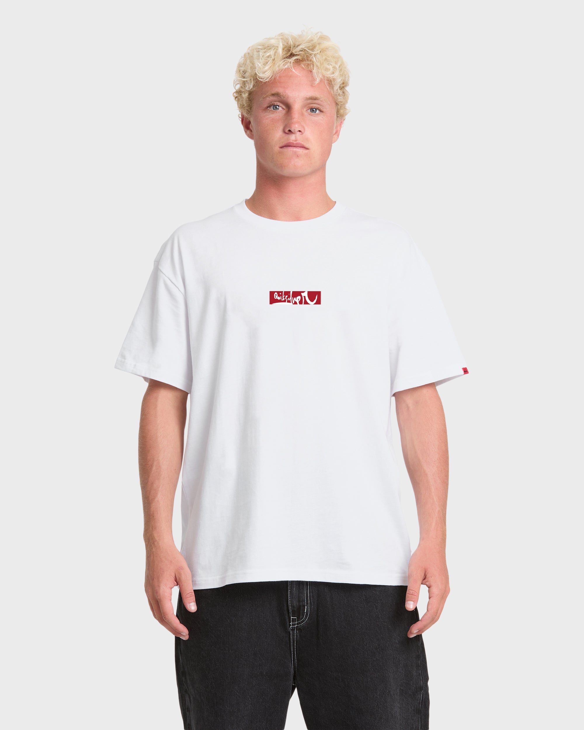Young Guns Impaired Surf Short Sleeve T-Shirt - White | Quiksilver