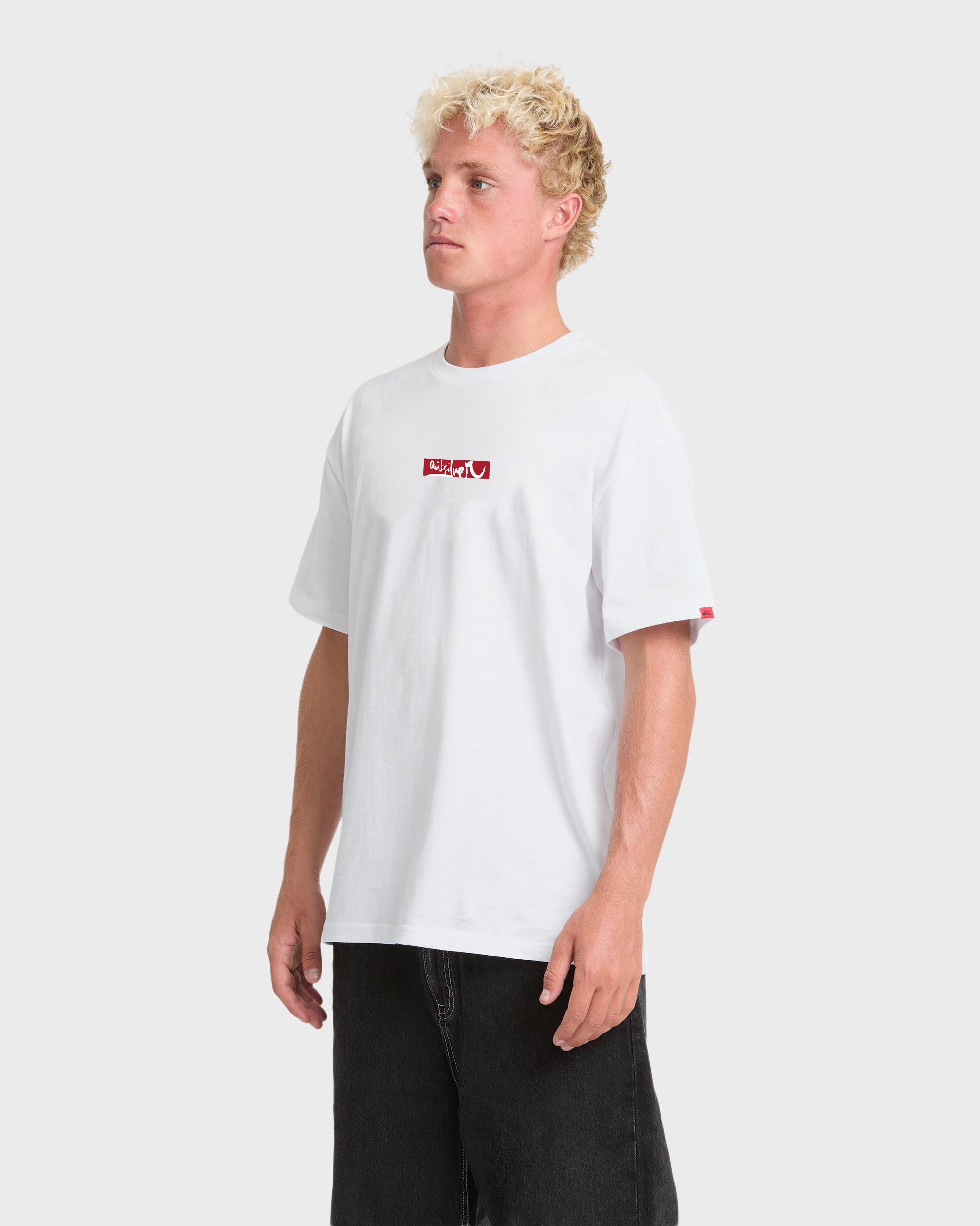 Young Guns Impaired Surf Short Sleeve T-Shirt - White | Quiksilver