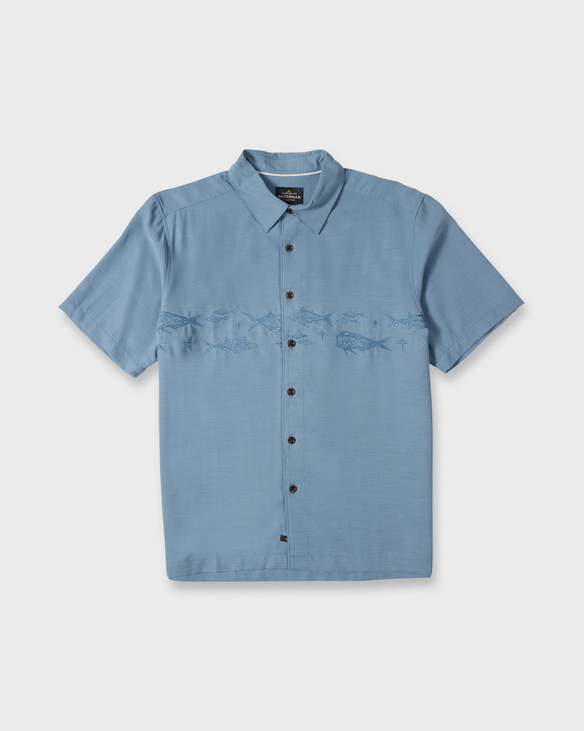 Waterman-Offshore-Short-Sleeve-Shirt-Blue-Shadow-6
