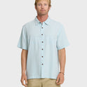 Waterman Offshore Short Sleeve Woven Shirt - Baby Blue