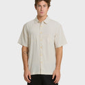 Waterman Offshore Short Sleeve Woven Shirt - Moonbeam