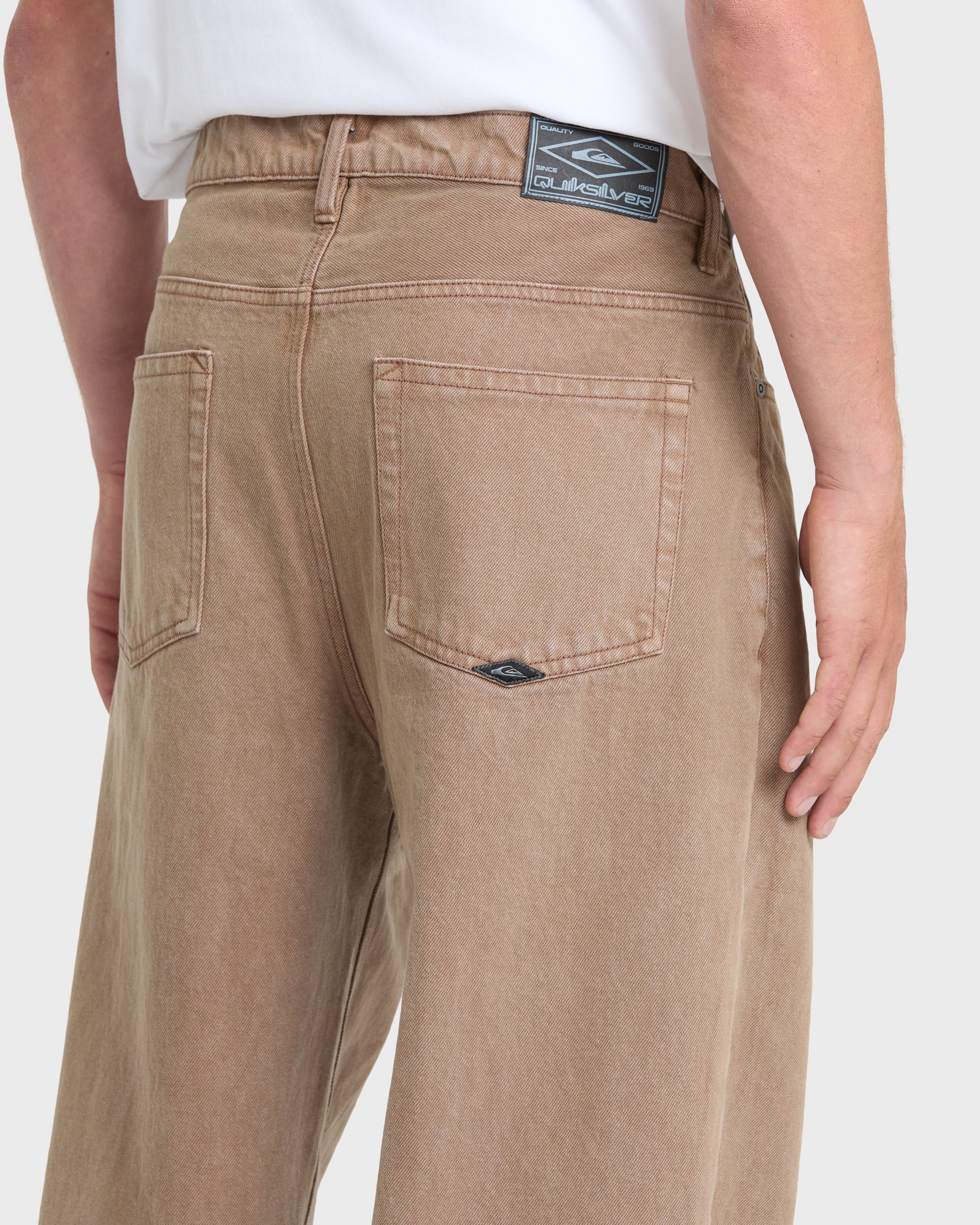 QSD Baggy Jeans - Pine Bark | Quiksilver