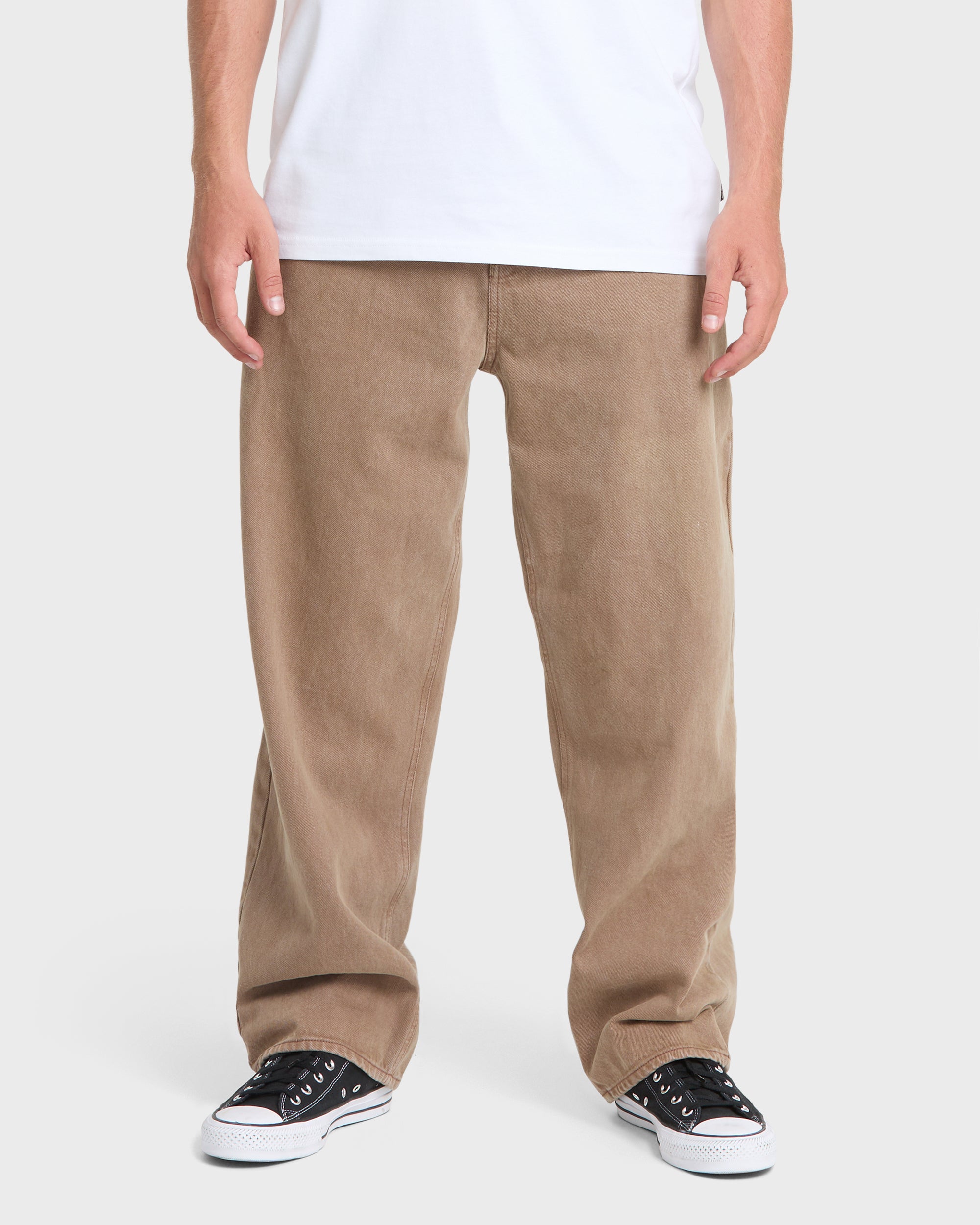 QSD Baggy Jeans - Pine Bark | Quiksilver