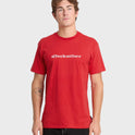Chrome English Short Sleeve Knit T-Shirt - Salsa