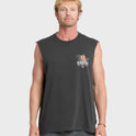 Hawaii Da Rooster Sleeveless Knit T-Shirt - Phantom