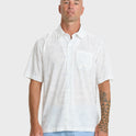 Waterman Paradise Bay Short Sleeve Woven Shirt - White