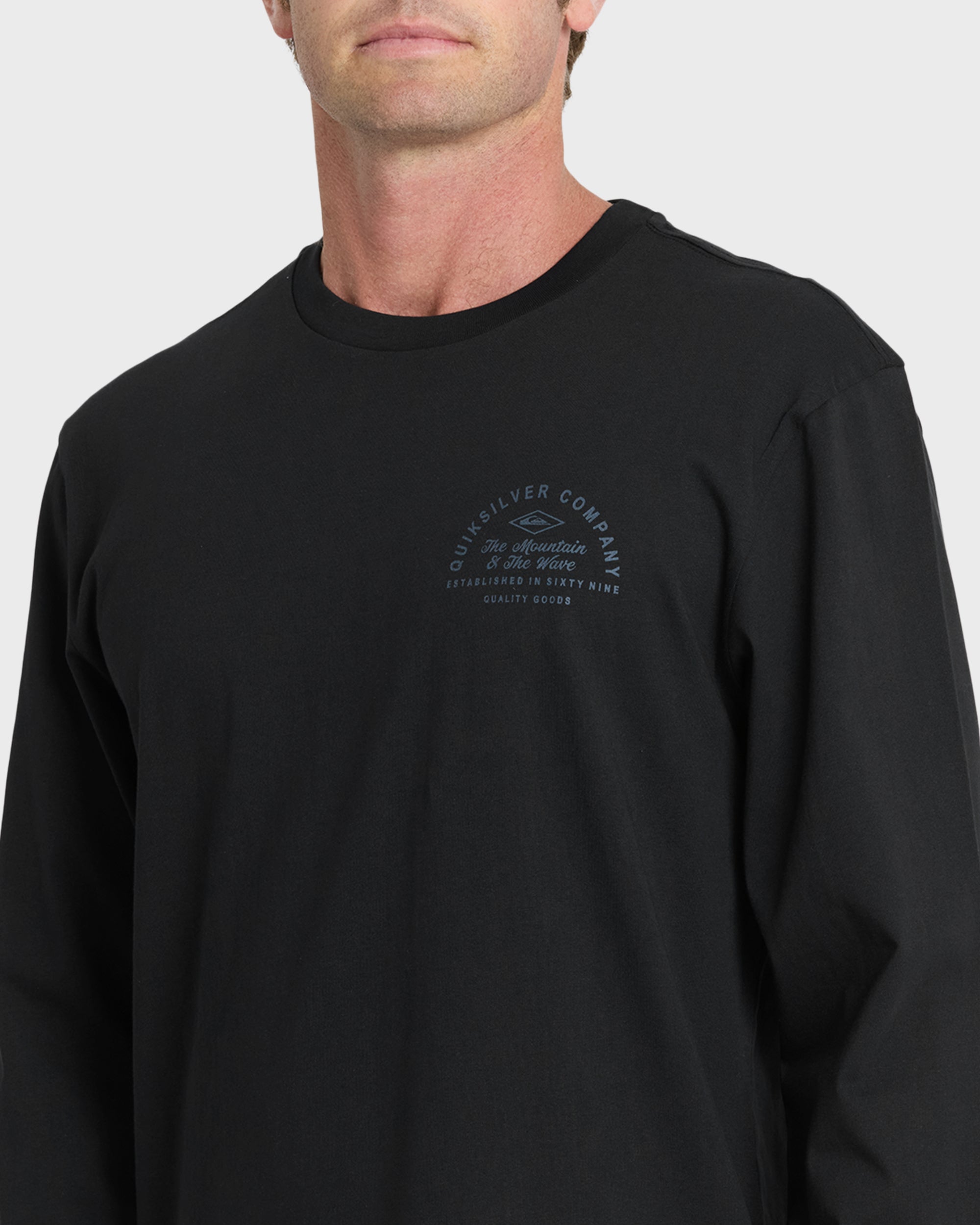 Garage Days Long Sleeve Knit T-Shirt - Black – Quiksilver